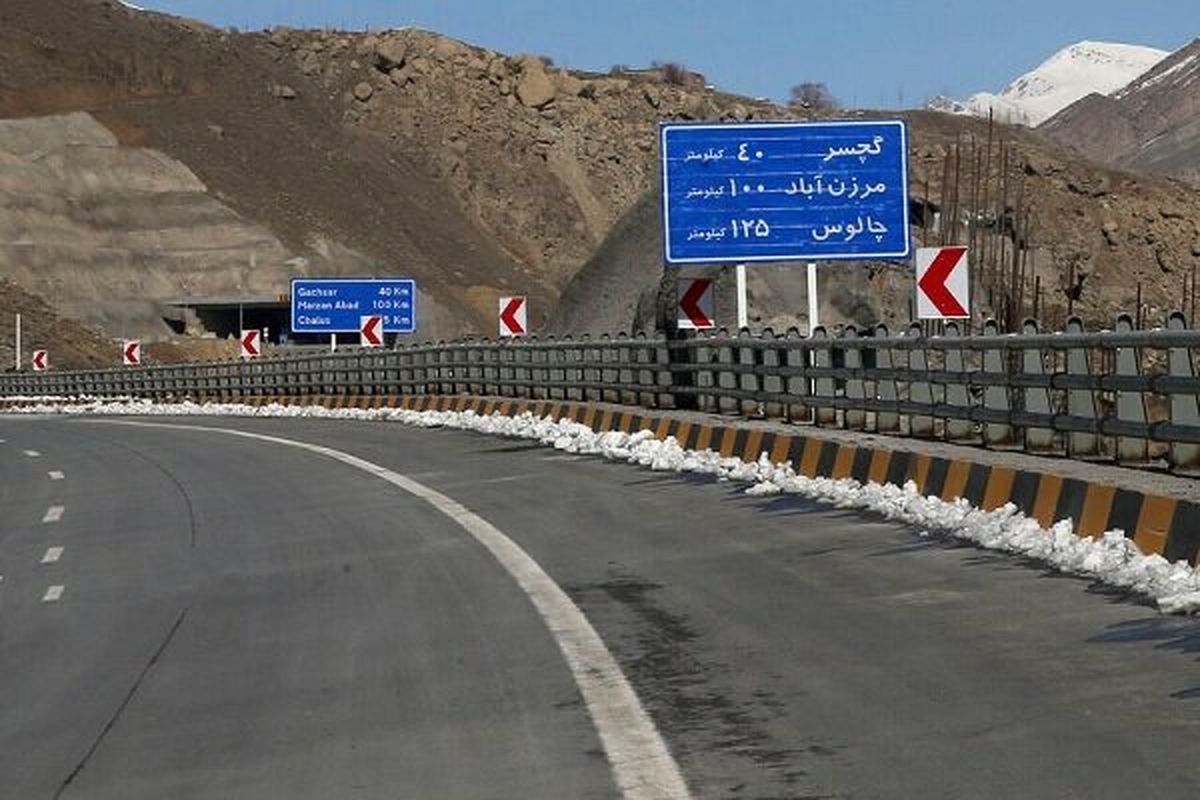 اعمال محدودیت یک‌طرفه در محورهای هراز و کندوان