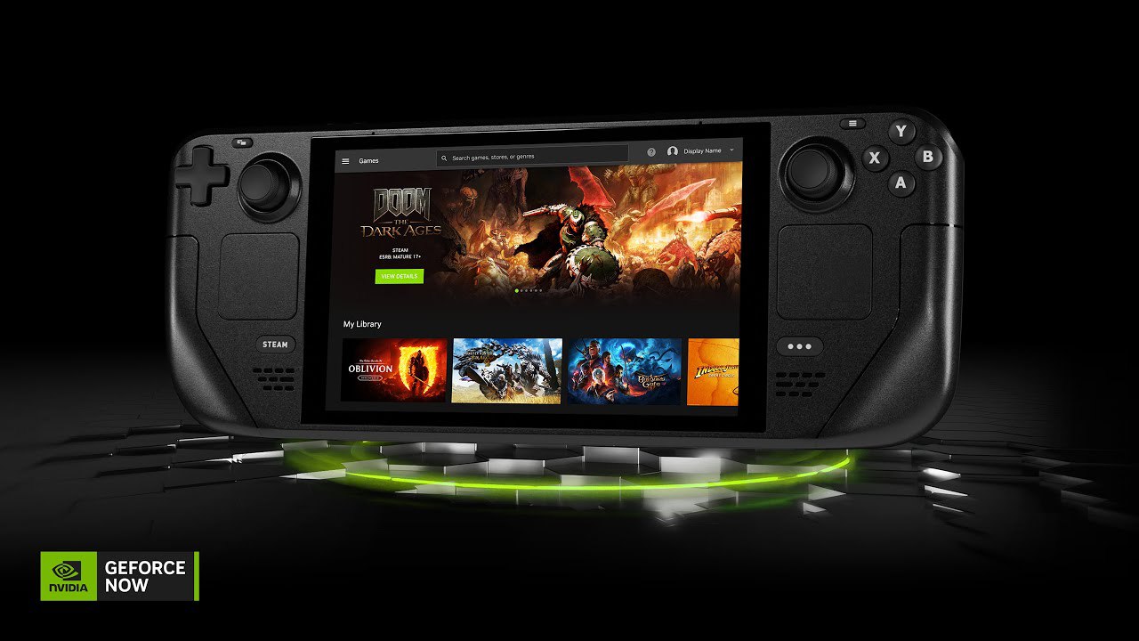 اپلیکیشن GeForce Now برای استیم دک در دسترس قرار گرفت