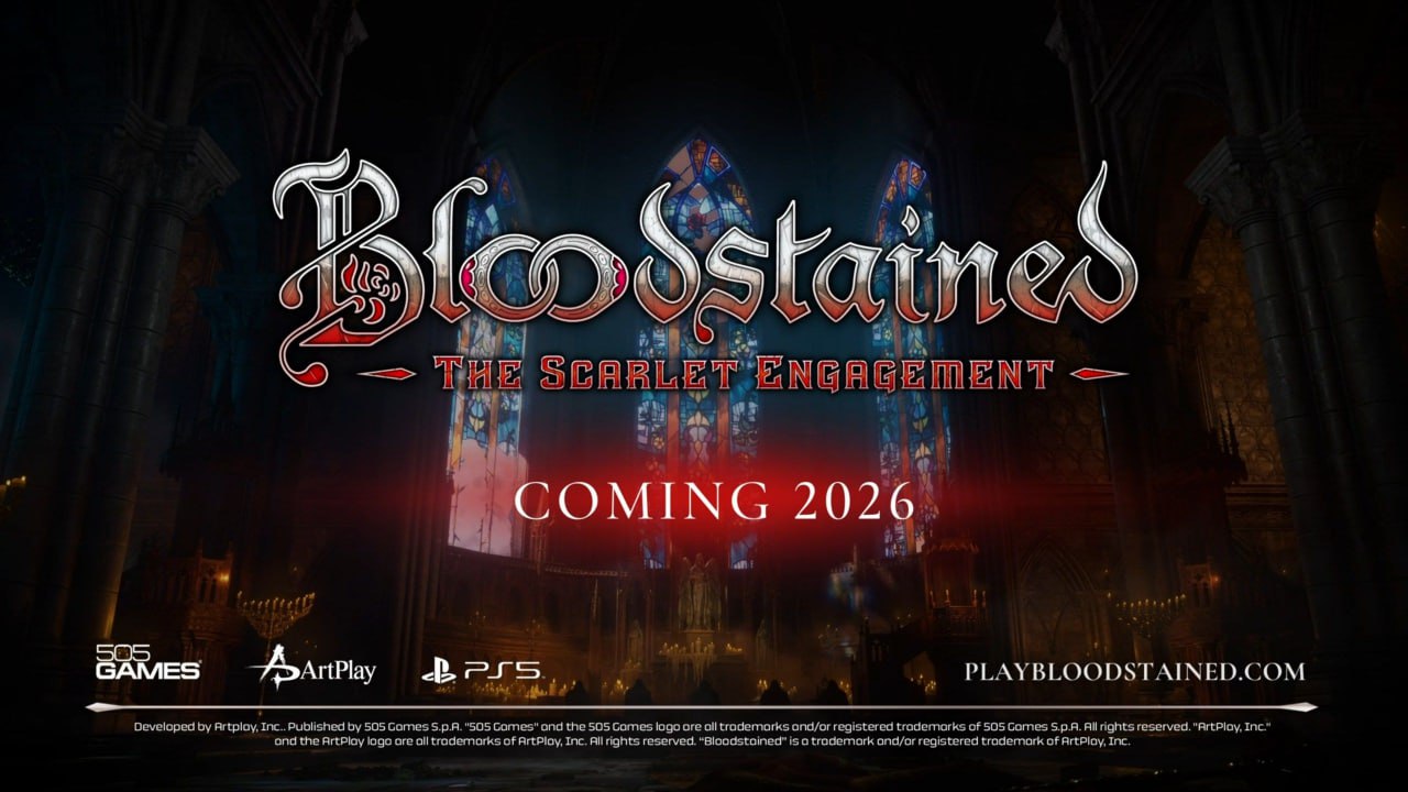 بازی مترویدوانیا Bloodstained The Scarlet Engagement معرفی شد